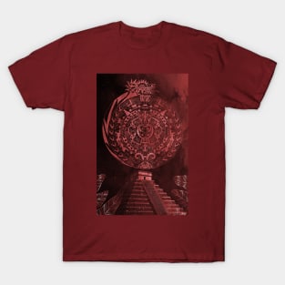 red mictlan in aztec calendar ecopop T-Shirt